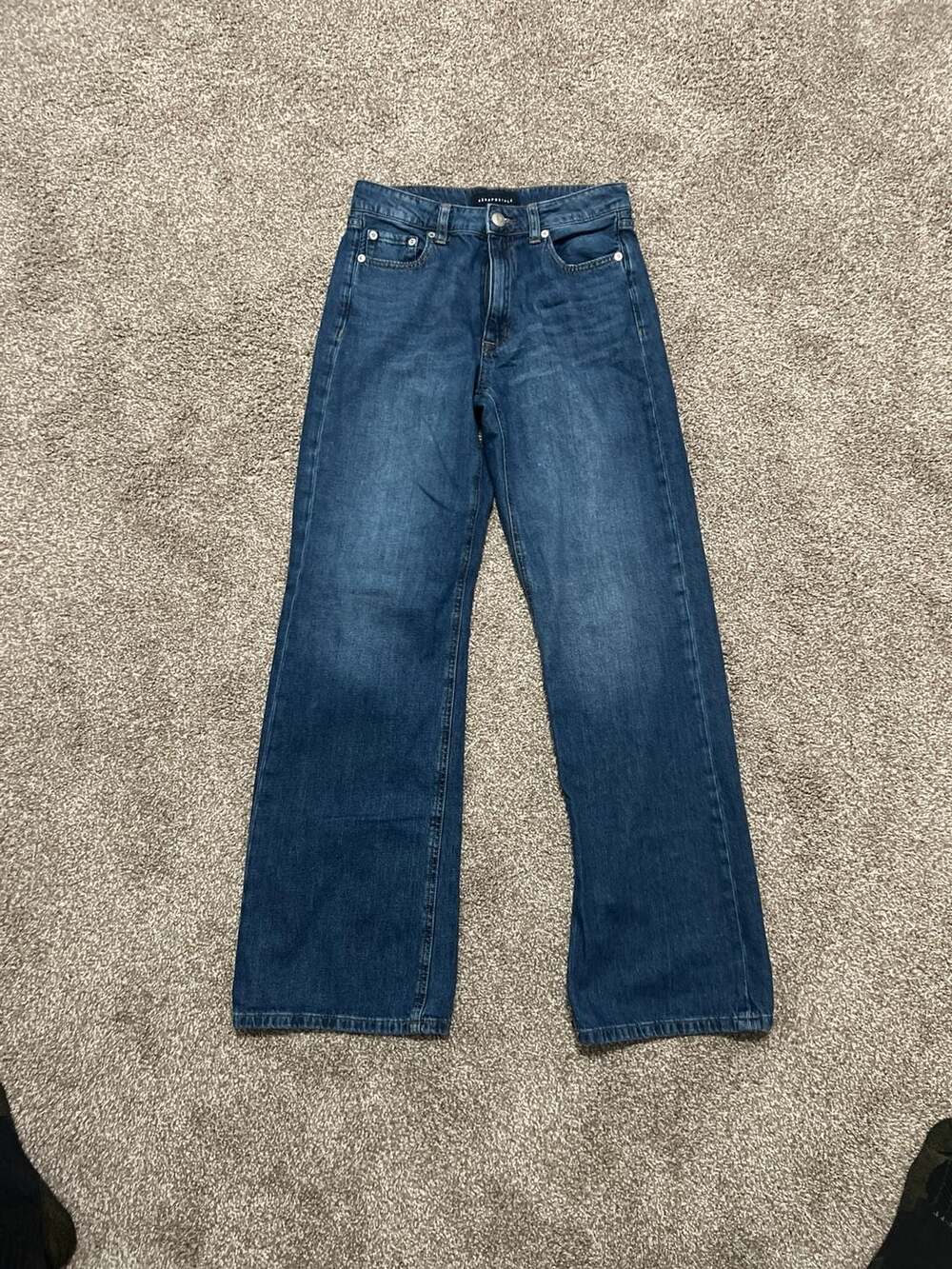 Aéropostale High Rise Wide Leg Jeans Size 2
